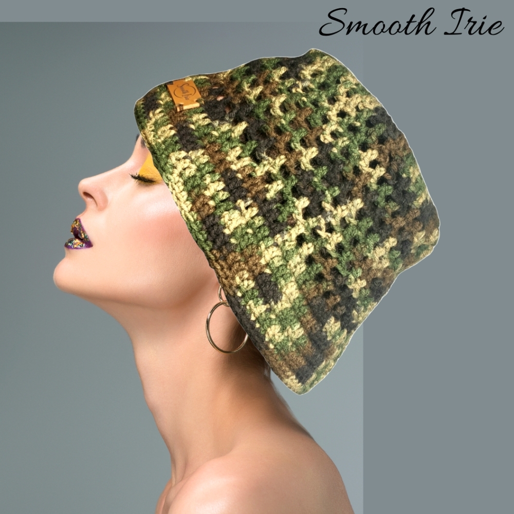 Camo Mesh Bucket Hat Smooth Irie Safari Fashion Unisex Summer Breathable NWT Sun